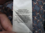 Vestido Ralph Lauren Mujer Talla 14 Azul Rojo Con Figuras