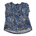 Blusa Tommy Hilfiger De Mujer Talla Grande Azul Floreada