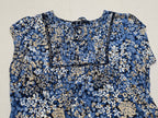 Blusa Tommy Hilfiger De Mujer Talla Grande Azul Floreada
