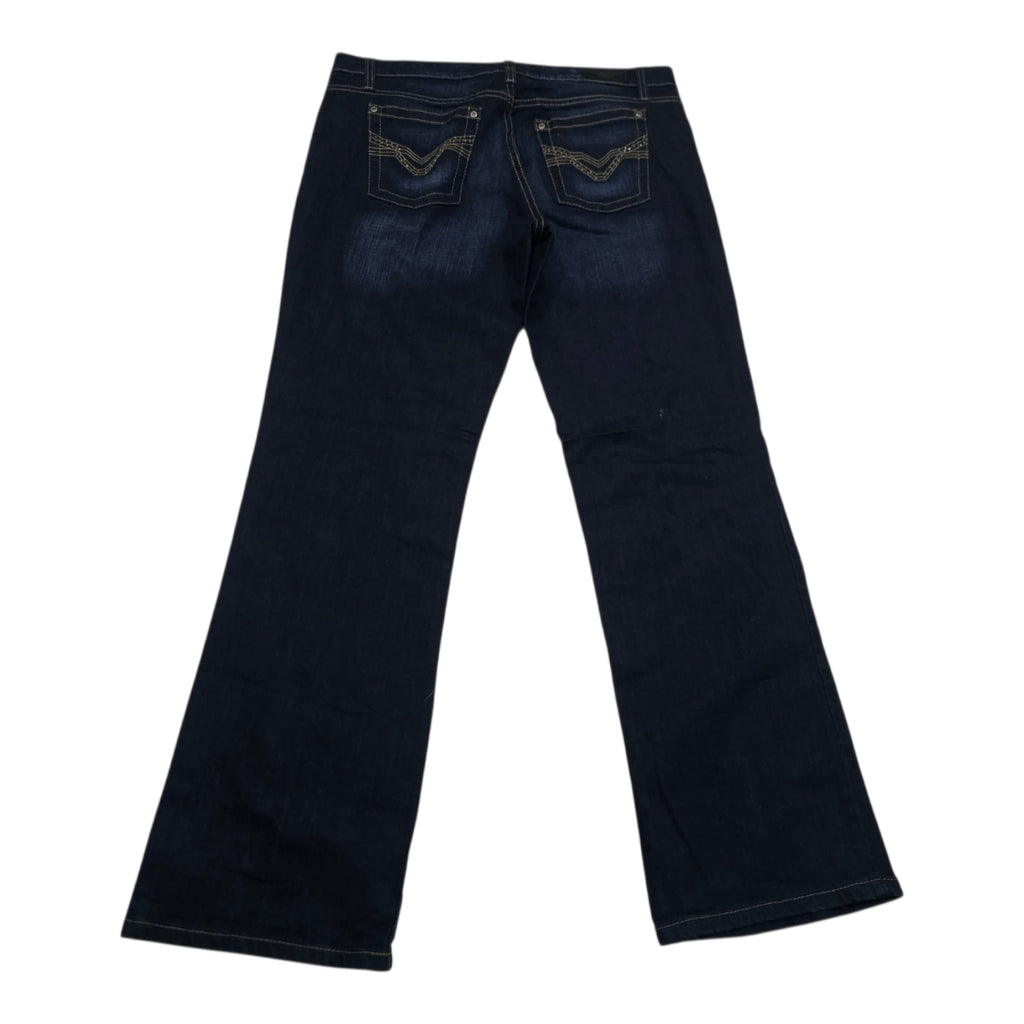 Pantalon Harley Davidson Mujer Talla 14 De Mezclilla Oscura