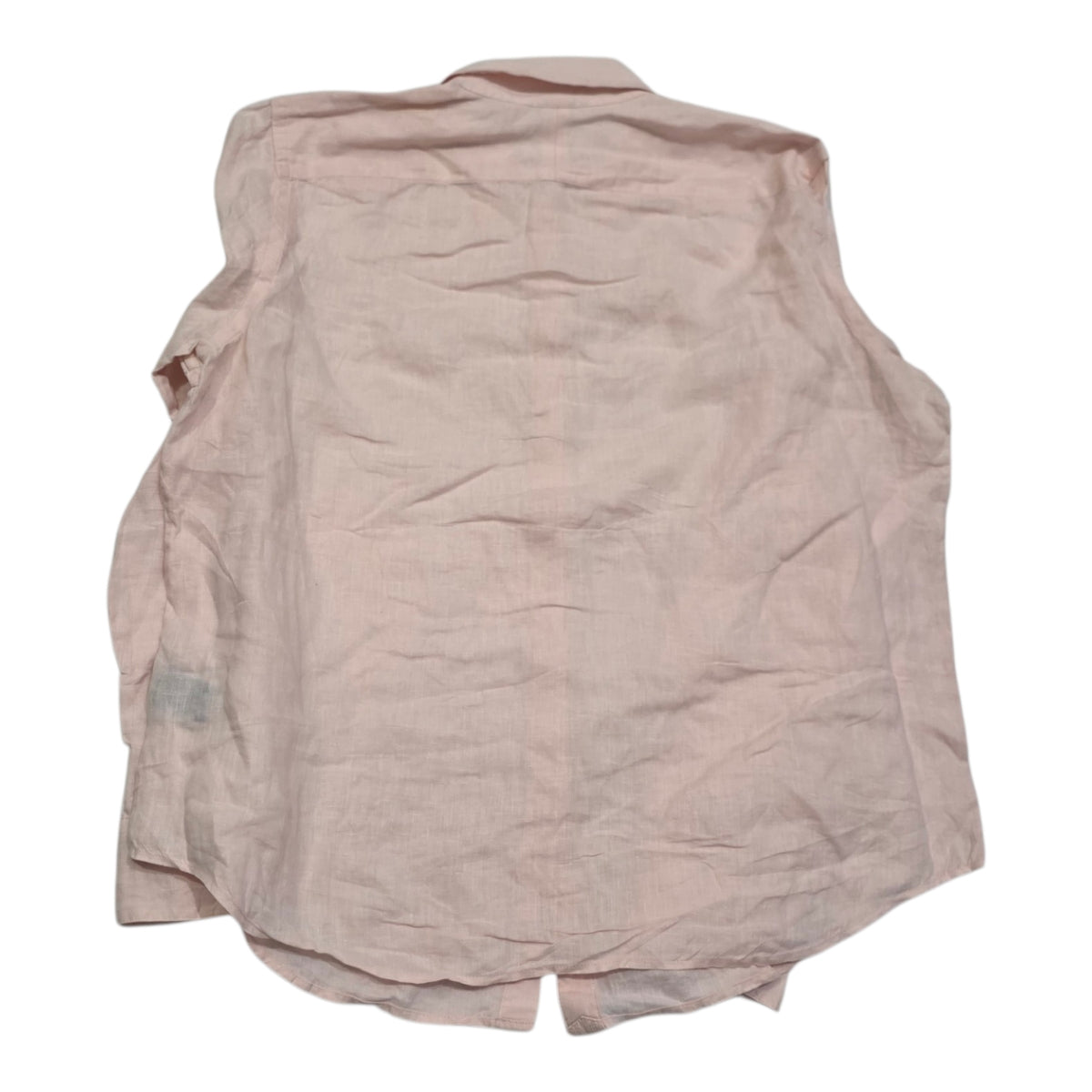 Camisa Ralph Lauren De Mujer Talla Grande Roda Claro De Lino
