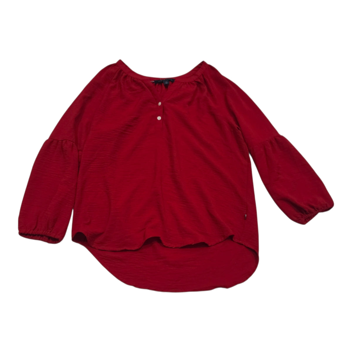 Blusa Campesina Ligera Tommy Hilfiger Mujer Grande Rojo