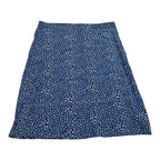 Falda Tommy Hilfiger De Mujer Talla 18 Azul Con Figuras