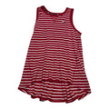 Playera Tommy Hilfiger Sport Mujer Extra Grande Roja Rayada