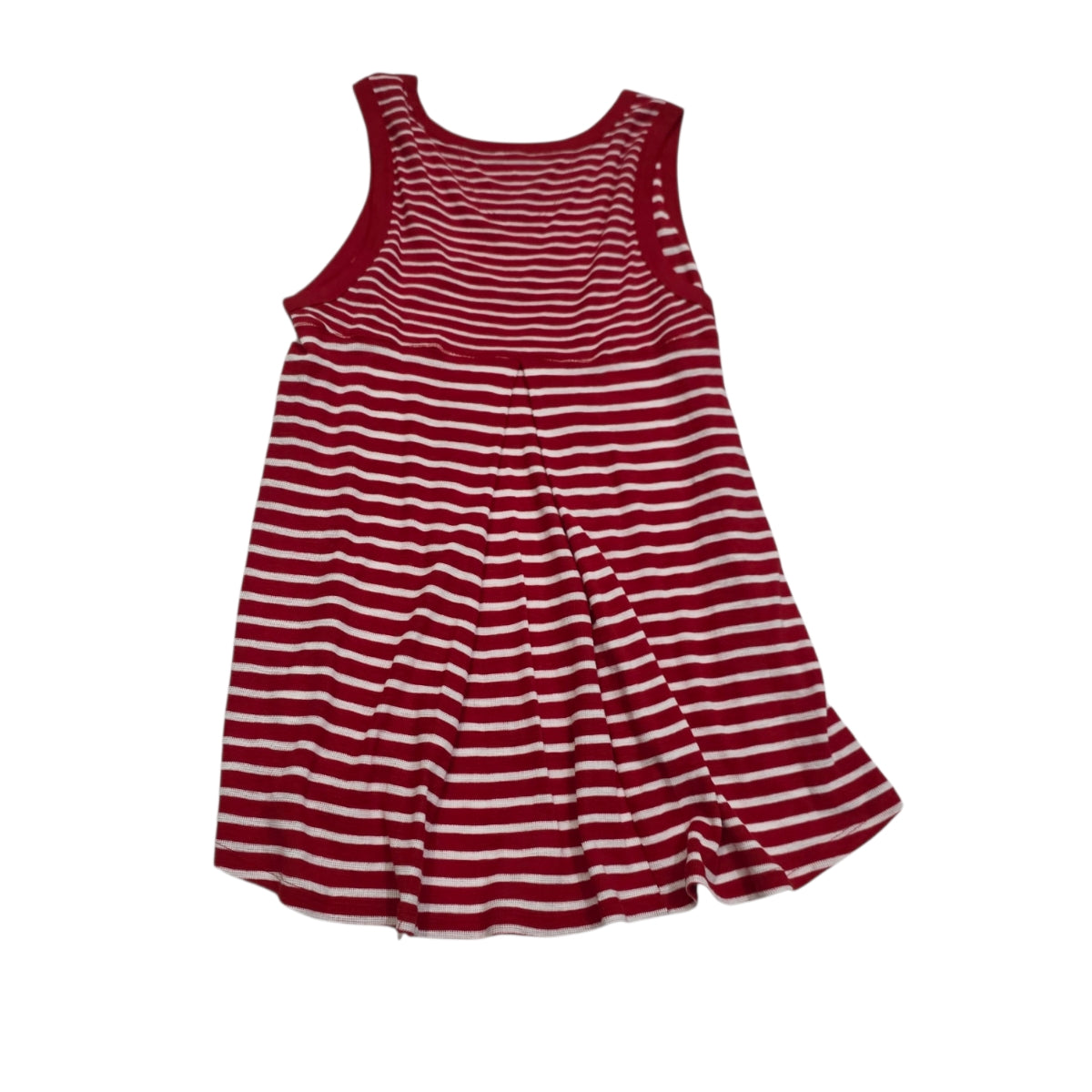 Playera Tommy Hilfiger Sport Mujer Extra Grande Roja Rayada
