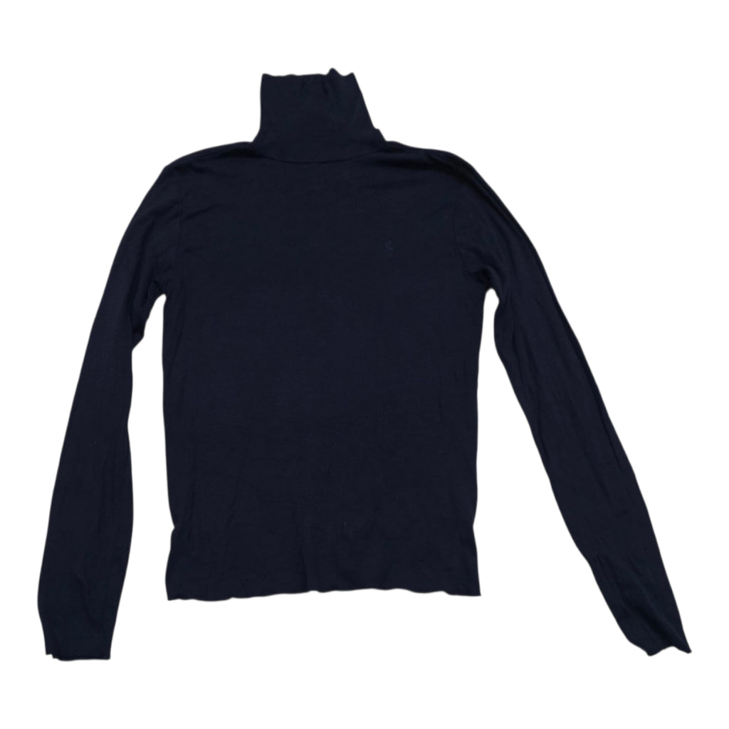 Playera Turtleneck Azul Ralph Lauren Sport Mujer Extragrande