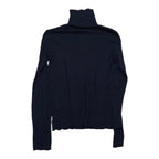 Playera Turtleneck Azul Ralph Lauren Sport Mujer Extragrande
