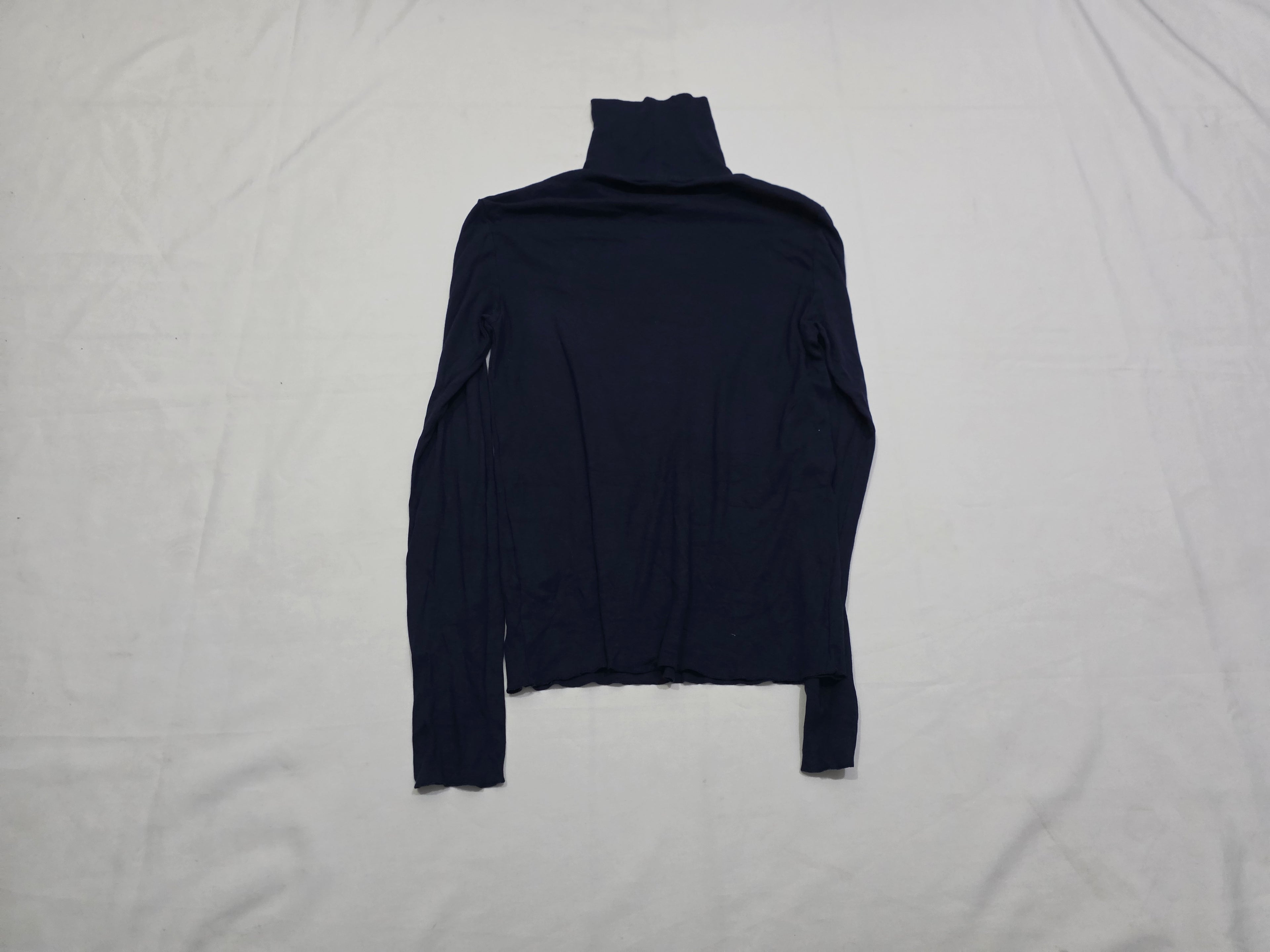 Playera Turtleneck Azul Ralph Lauren Sport Mujer Extragrande