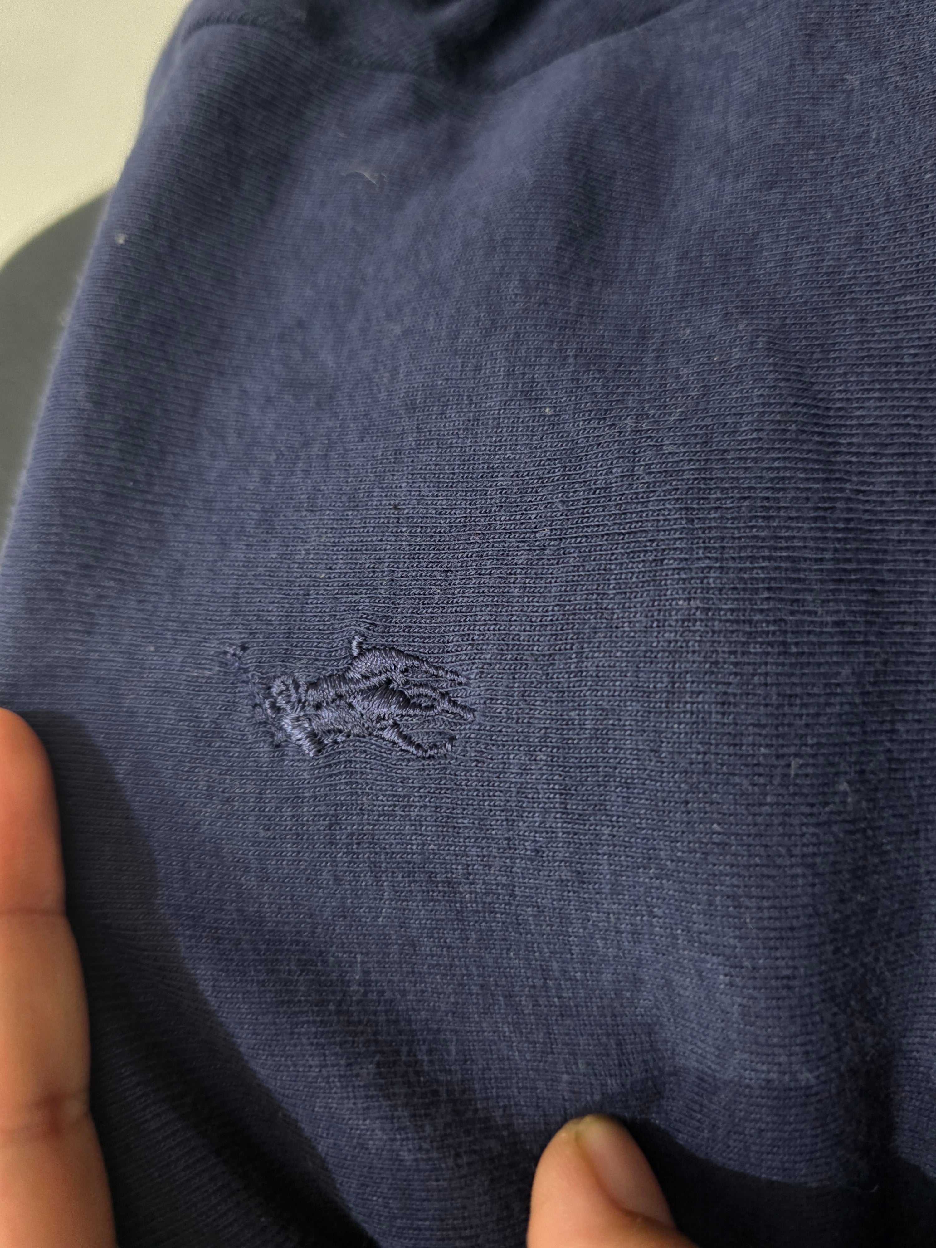 Playera Turtleneck Azul Ralph Lauren Sport Mujer Extragrande