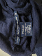 Playera Turtleneck Azul Ralph Lauren Sport Mujer Extragrande