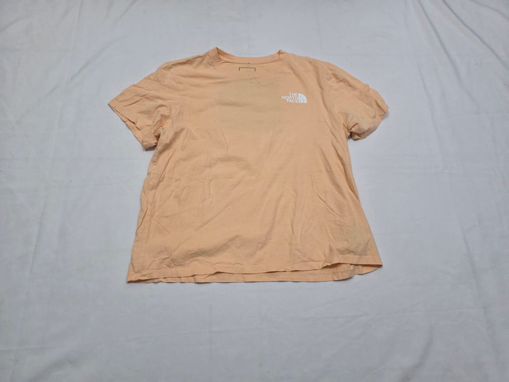Playera The North Face Extra Grande De Mujer Naranja Claro