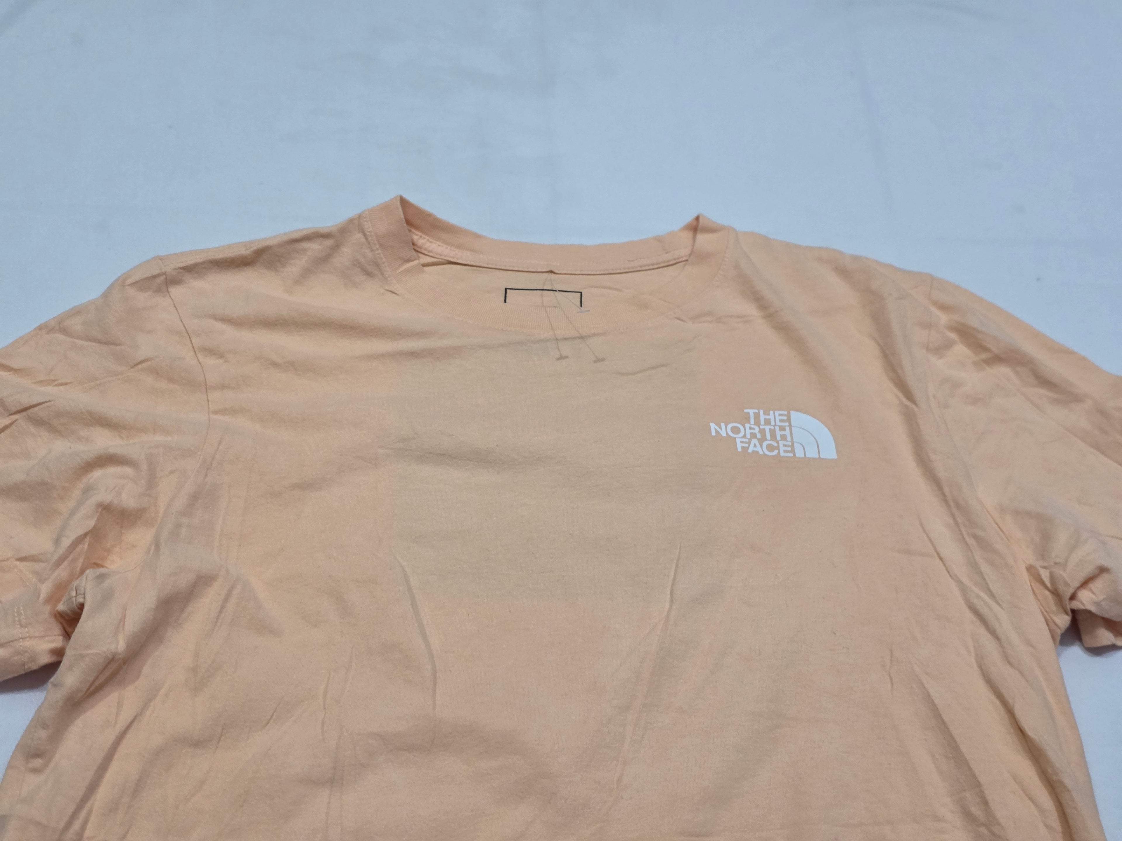 Playera The North Face Extra Grande De Mujer Naranja Claro