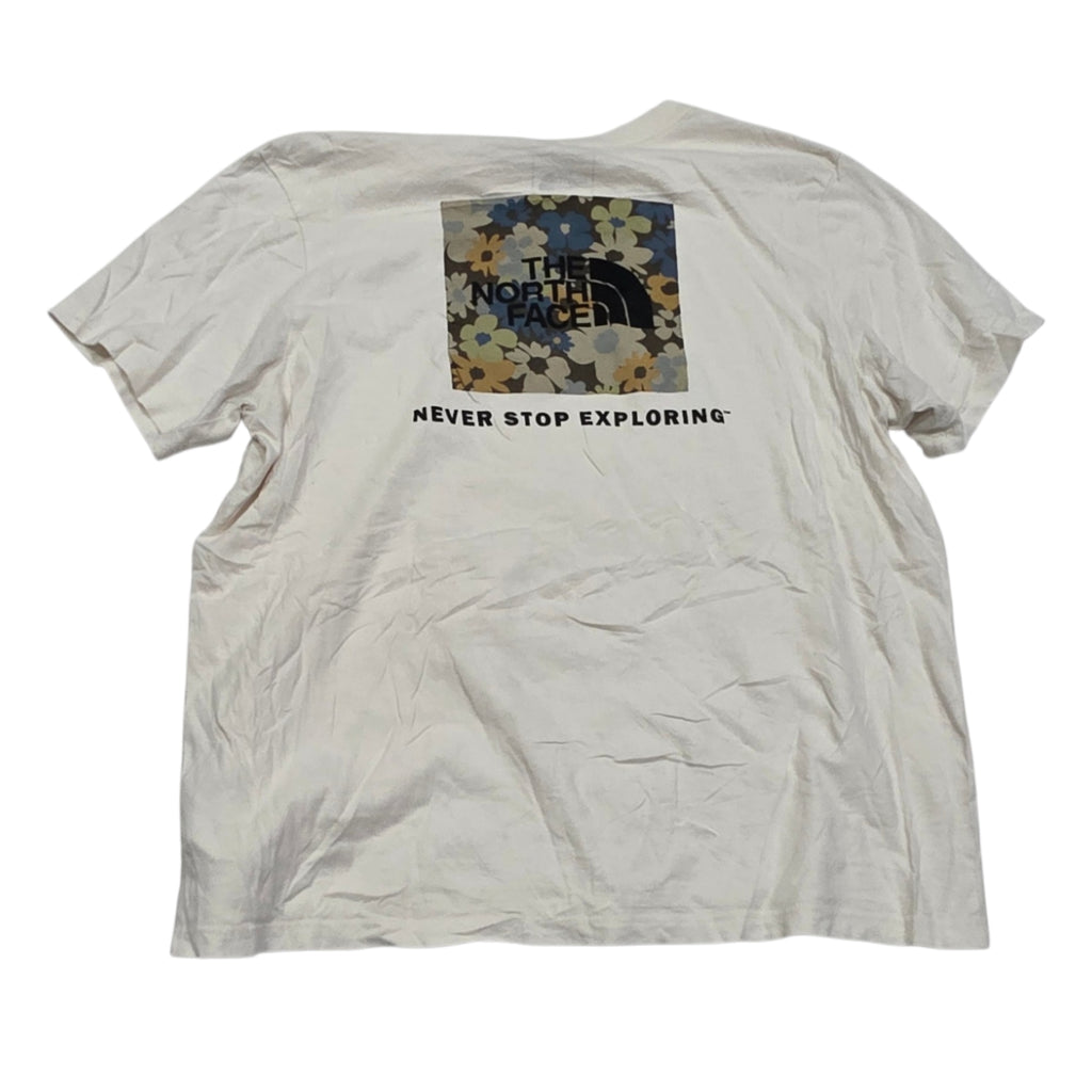 Playera The North Face Extra Grande Color Beige De Mujer