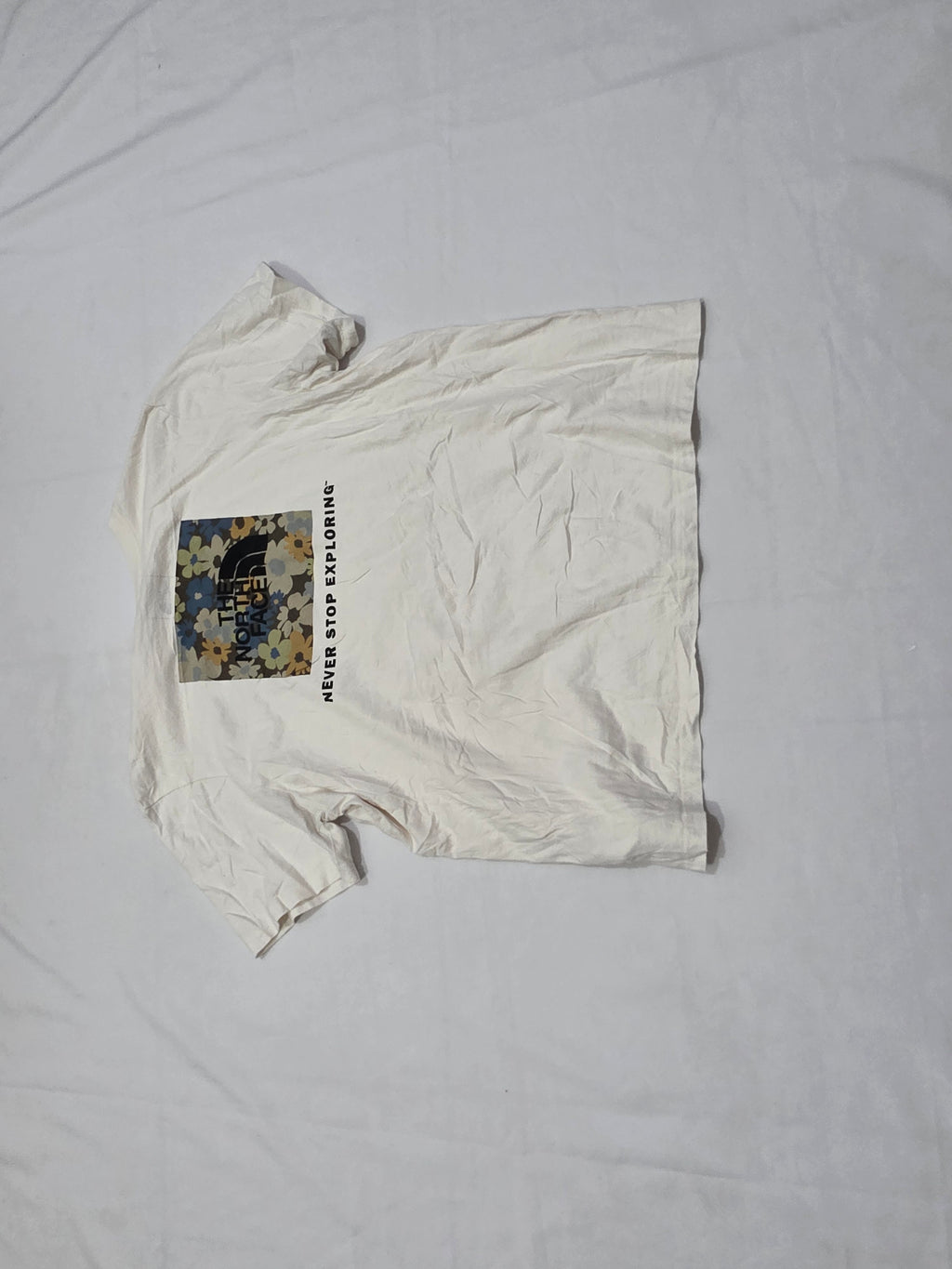 Playera The North Face Extra Grande Color Beige De Mujer