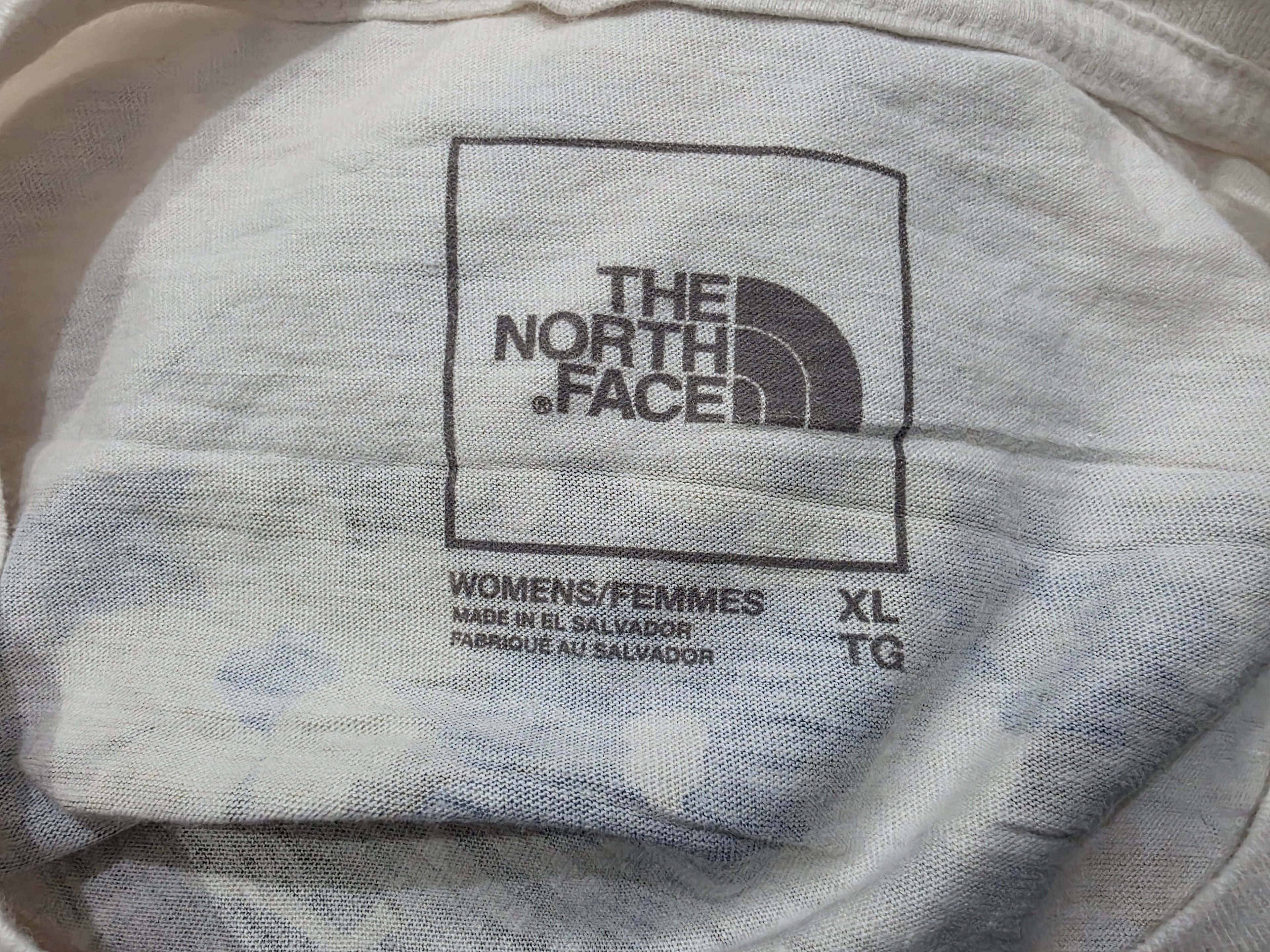 Playera The North Face Extra Grande Color Beige De Mujer