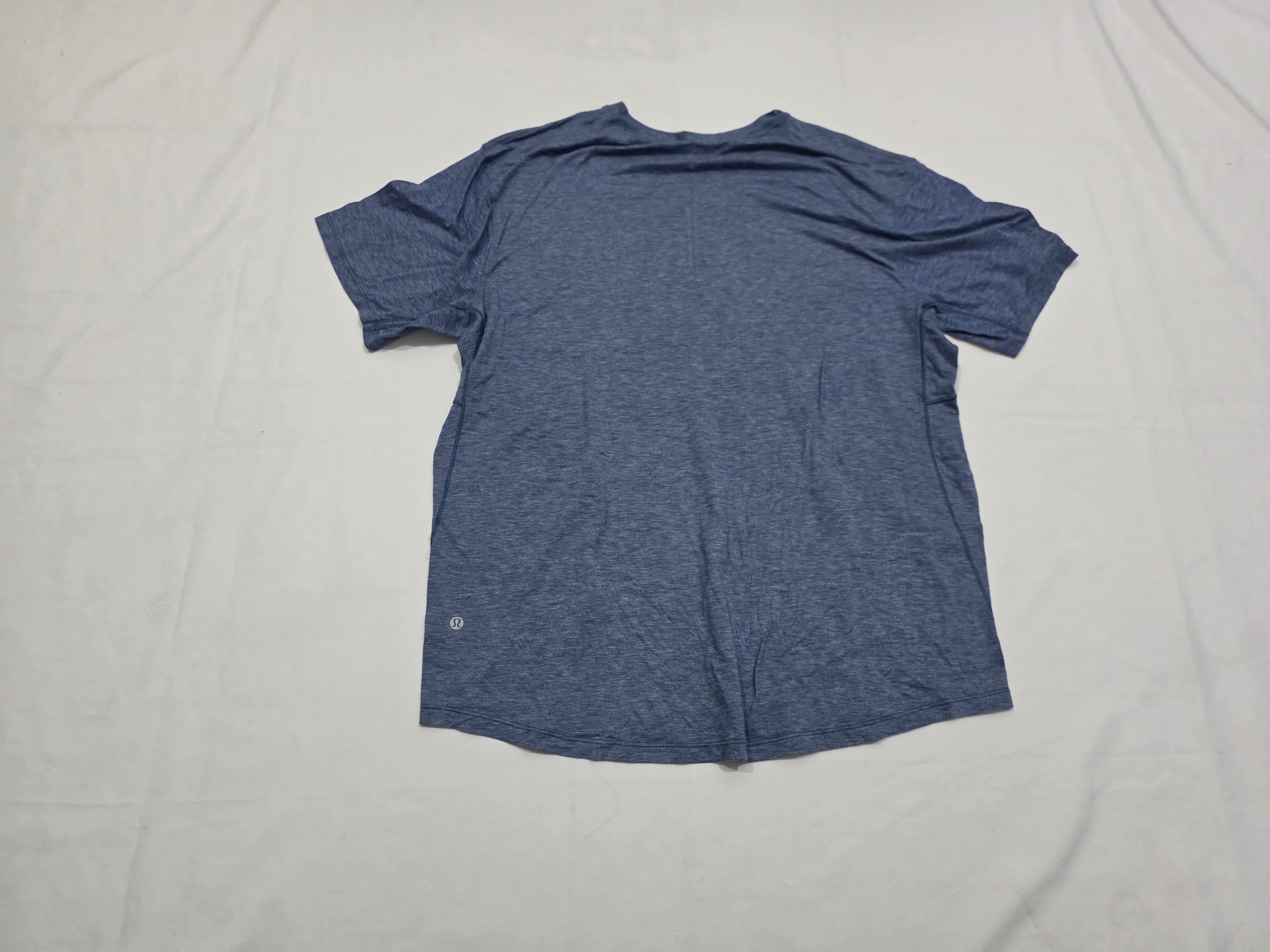 Playera Lululemon De Mujer Azul Acero Talla Xxl