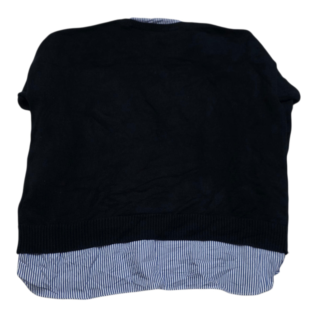 Sueter Ralph Lauren Talla 1x Azul Marino Mujer Con Cuello