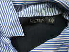 Sueter Ralph Lauren Talla 1x Azul Marino Mujer Con Cuello