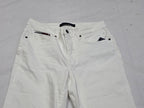 Pantalon Tommy Hilfiger De Mujer Talla 4 Color Blanco
