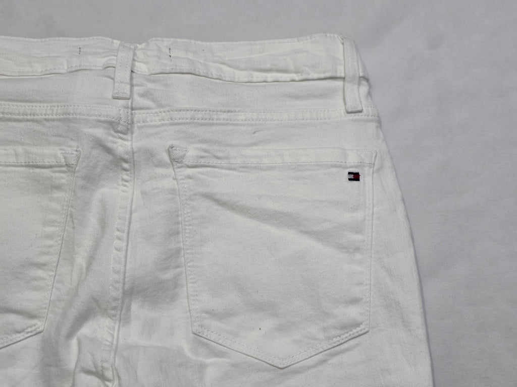 Pantalon Tommy Hilfiger De Mujer Talla 4 Color Blanco
