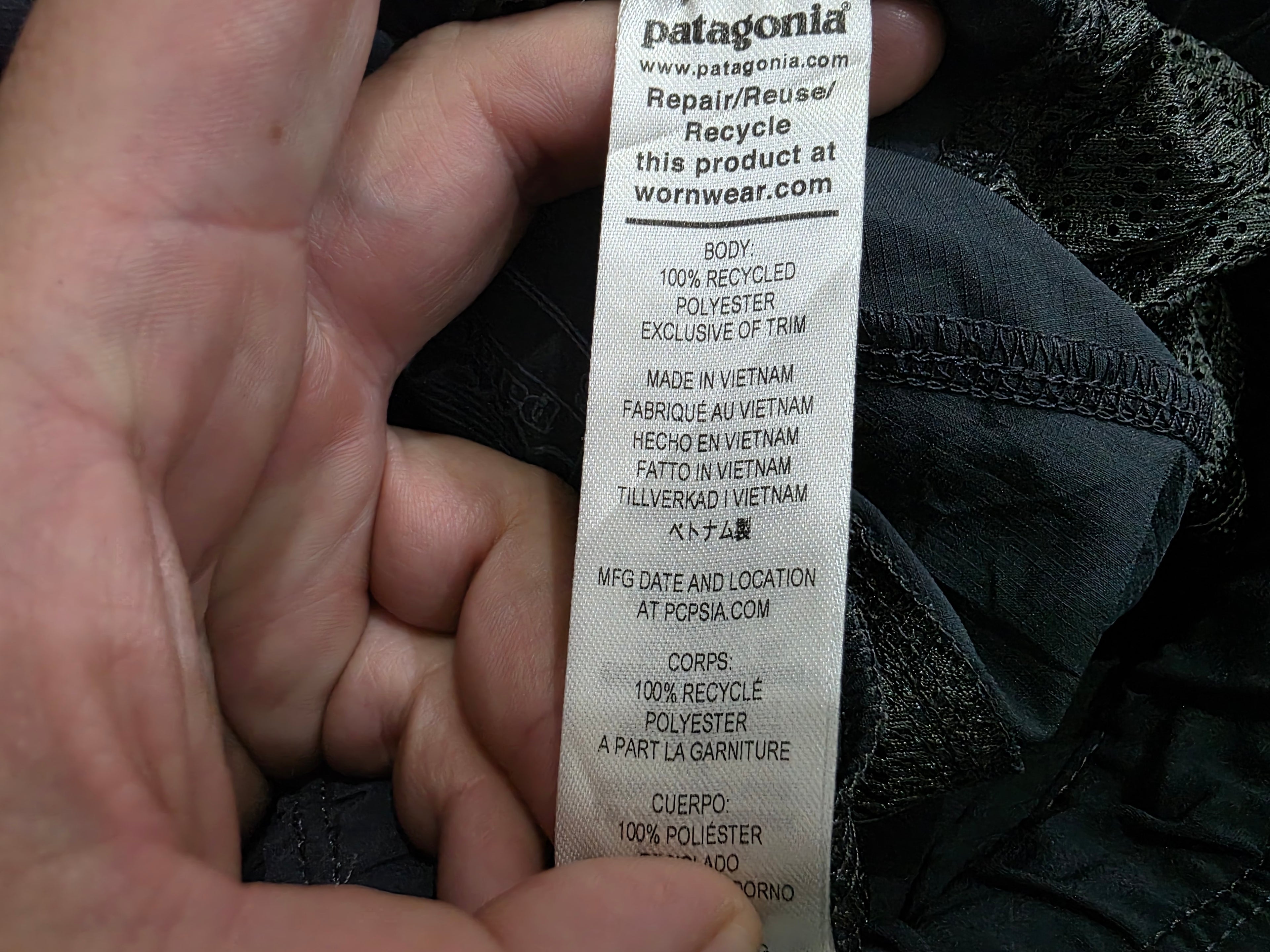 Pants Patagonia De Mujer Talla Chica Color Gris