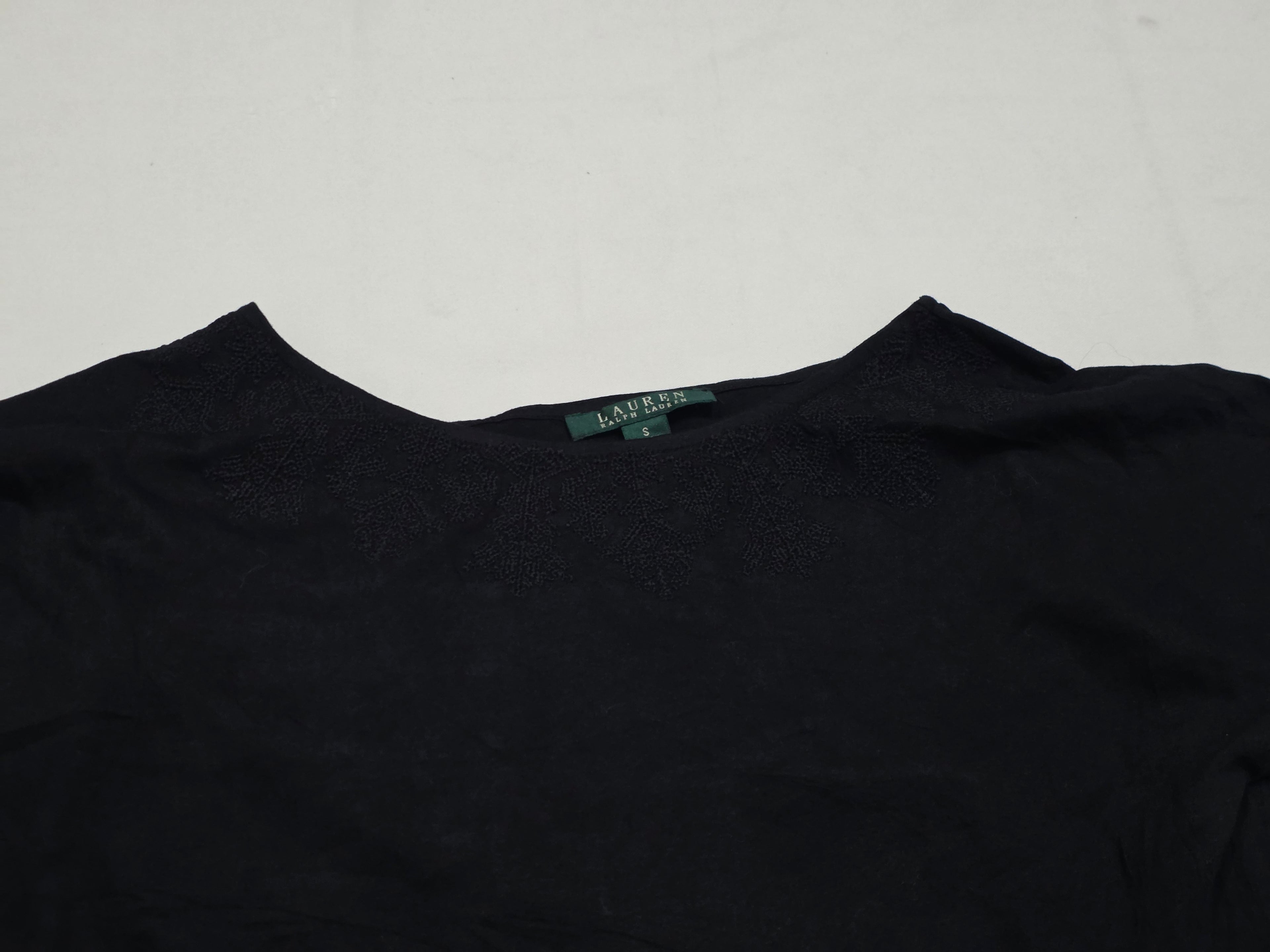 Blusa Ralph Lauren Ajustable Mujer Talla Chica Color Negro