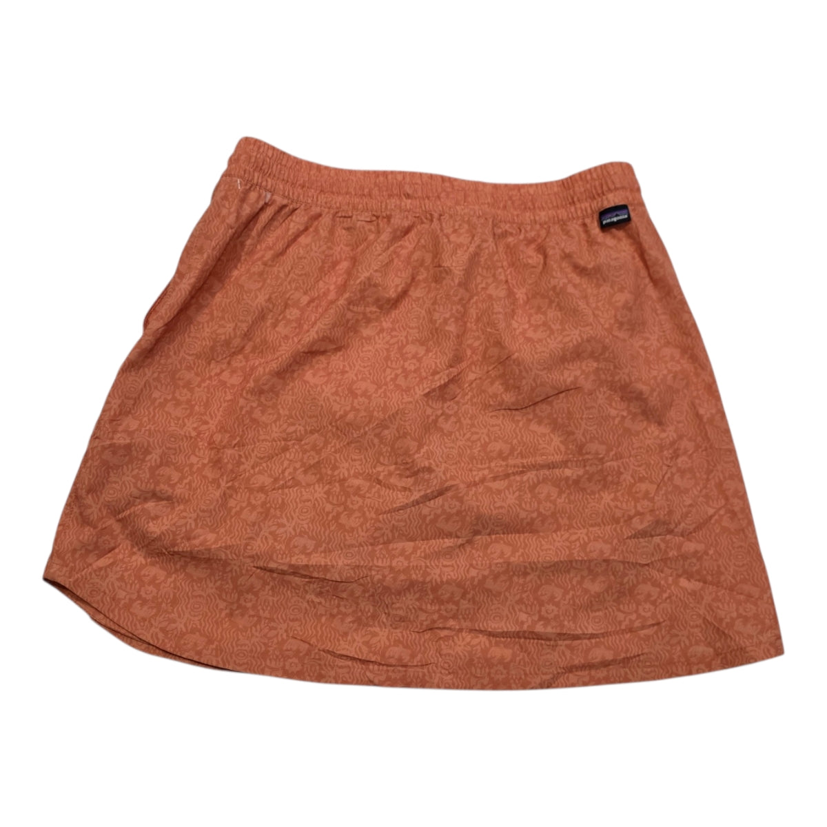 Falda Con Short Patagonia Mujer Talla Chica Color Naranja