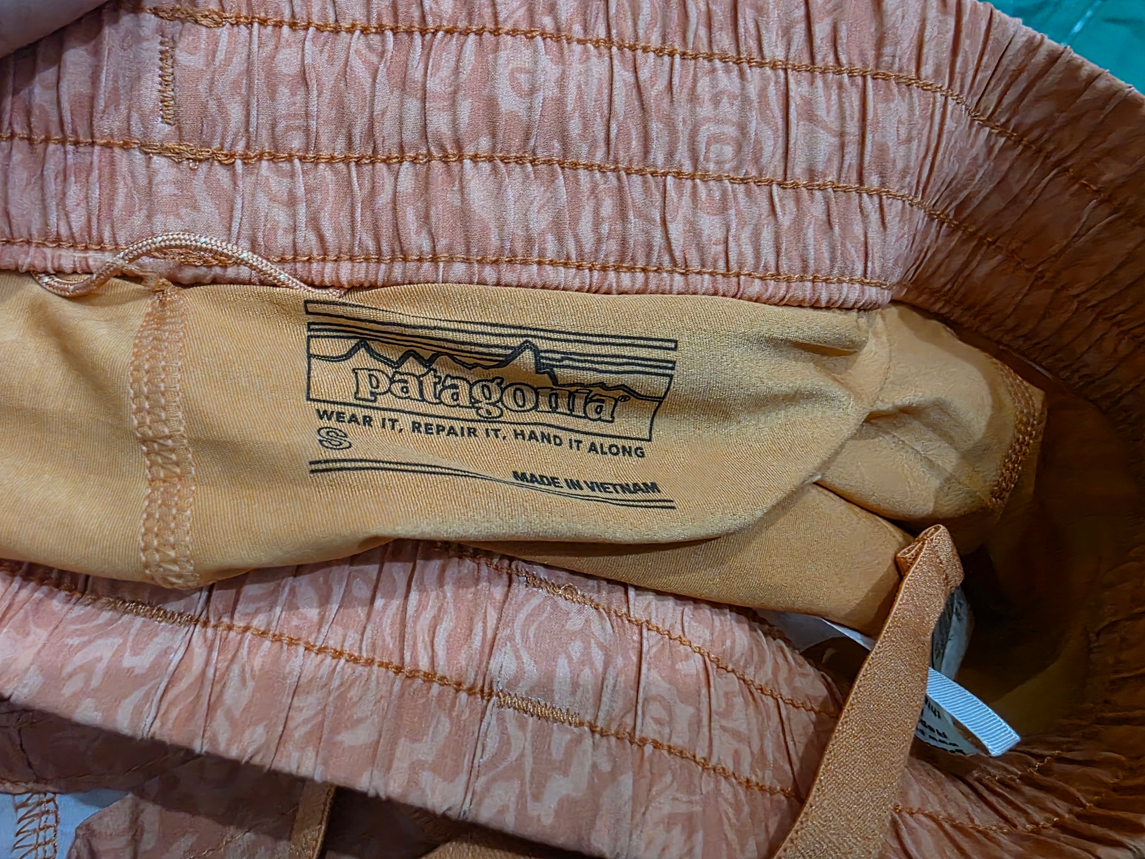 Falda Con Short Patagonia Mujer Talla Chica Color Naranja