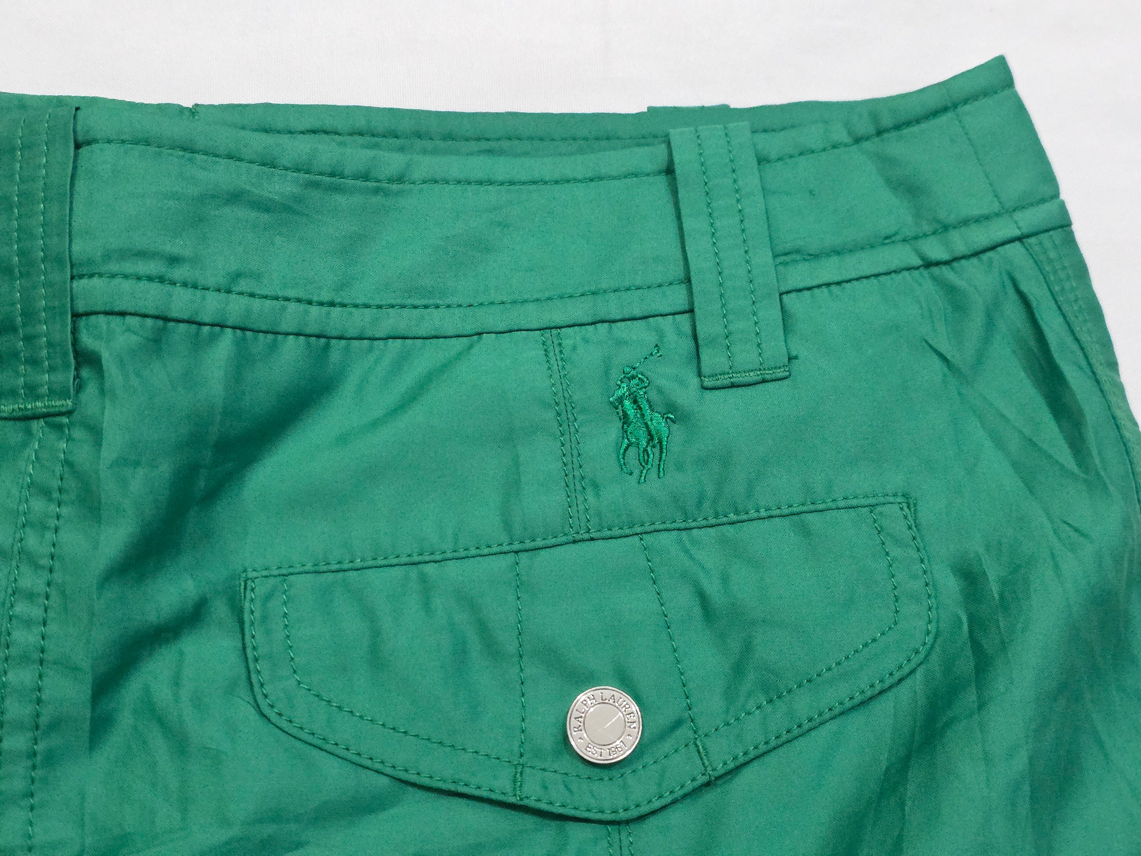 Falda Con Short Ralph Lauren Golf.de Mujer Verde Brillante