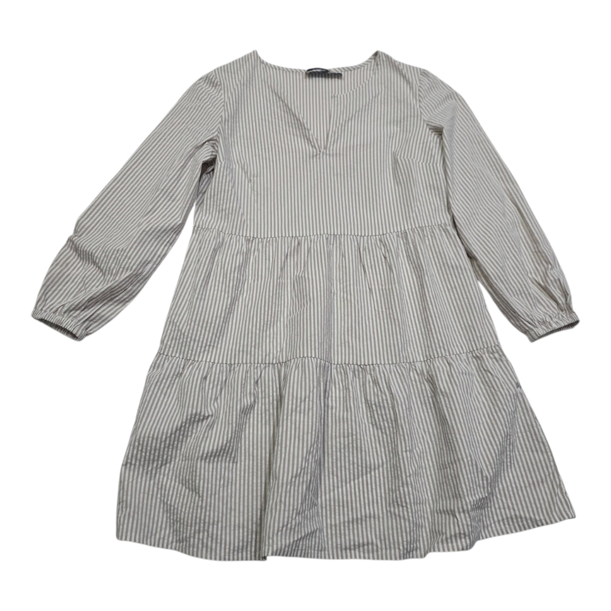 Vestido Vineyard Vines Mujer Talla Chica Rayado Cafe/beige