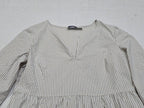 Vestido Vineyard Vines Mujer Talla Chica Rayado Cafe/beige