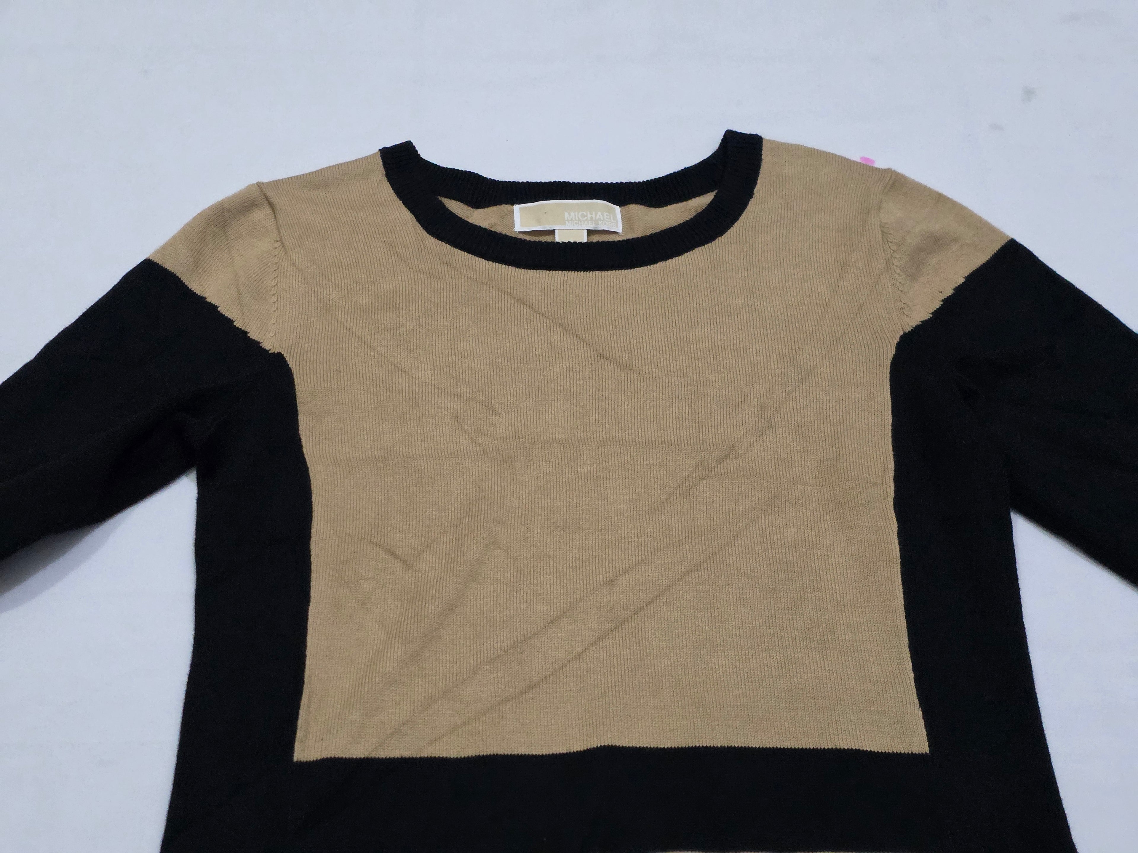 Vestido Mujer Ralph Lauren De Rayon Cafe/negro Talla Chica