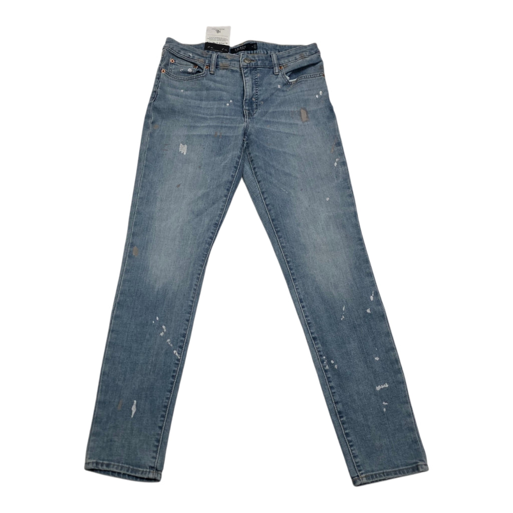 Pantalon Ralph Lauren Curvy Mid Rise Skinny Leg Talla 8 Azul