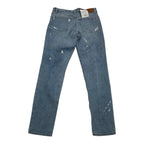 Pantalon Ralph Lauren Curvy Mid Rise Skinny Leg Talla 8 Azul