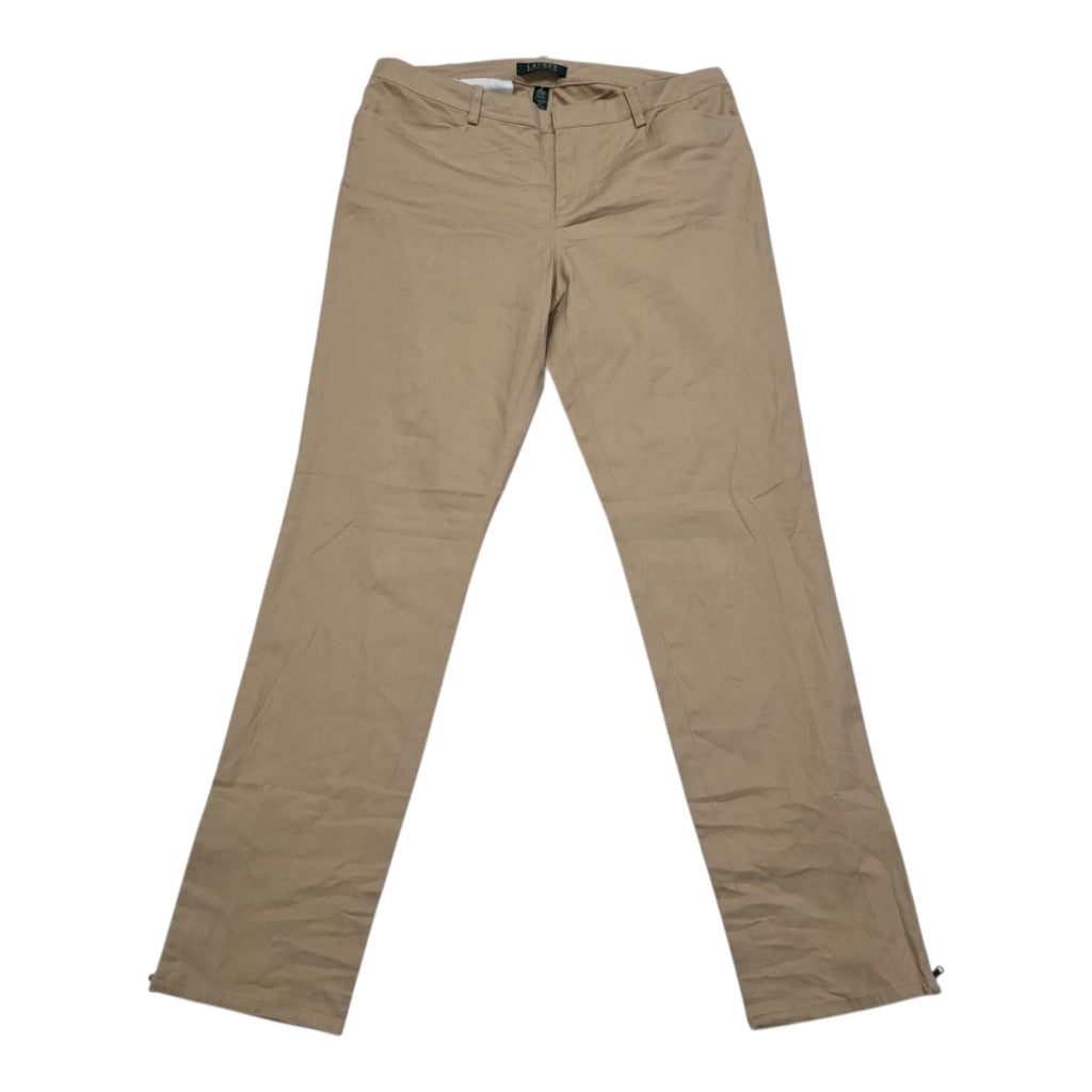 Pantalon Ralph Lauren Talla 8 De Mujer Color Cafe