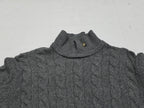 Sueter Polo Ralph Lauren Mujer Mediana Gris Lanacashmere