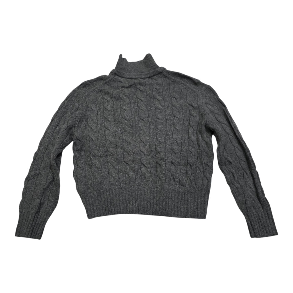 Sueter Polo Ralph Lauren Mujer Mediana Gris Lanacashmere