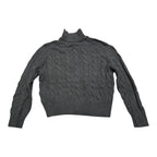 Sueter Polo Ralph Lauren Mujer Mediana Gris Lanacashmere
