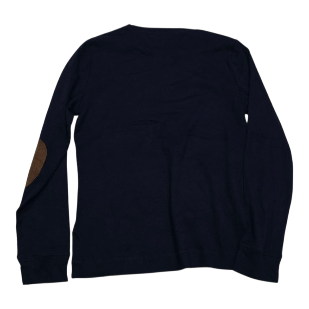 Playera Ralph Lauren Con Coderas Azul Talla Grande De Mujer
