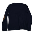 Playera Ralph Lauren Con Coderas Azul Talla Grande De Mujer