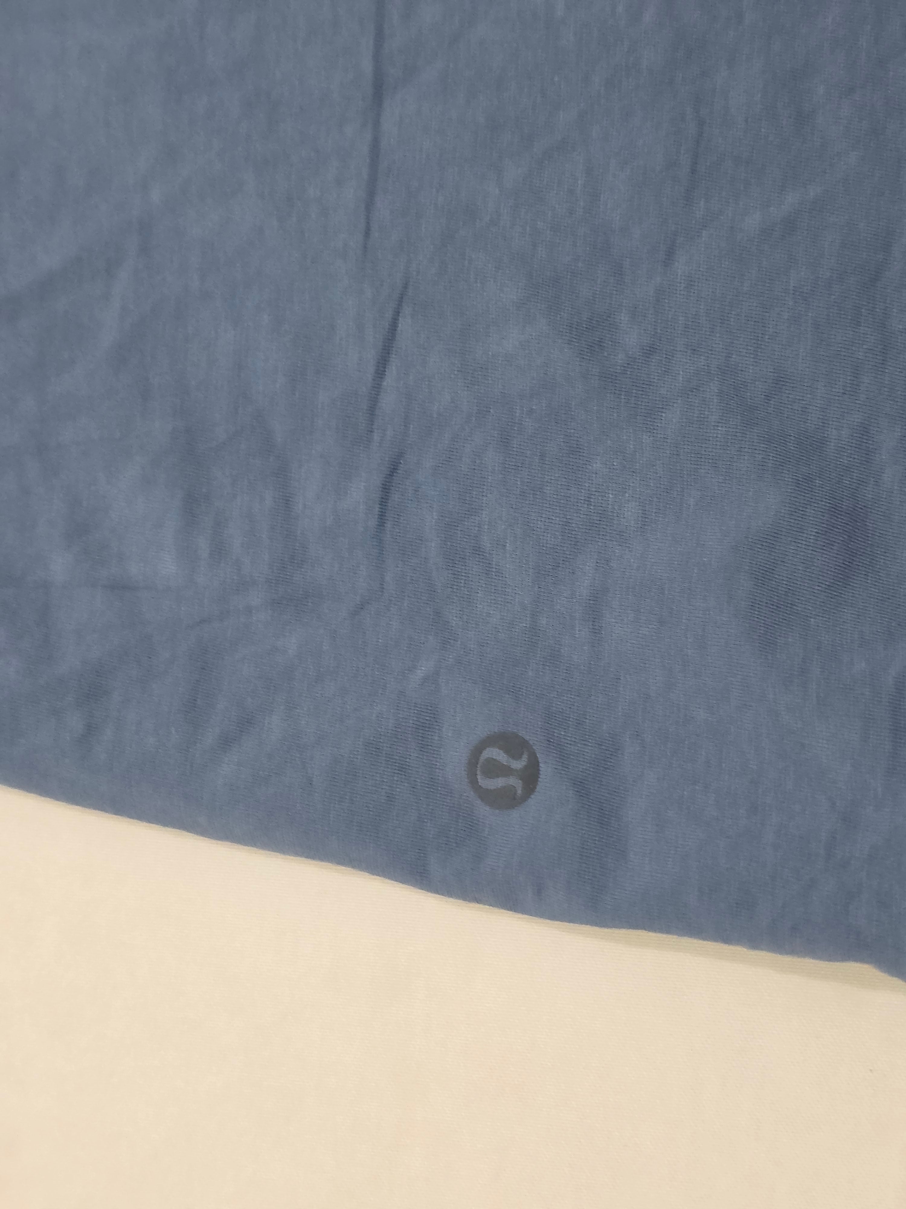 Playera Sin Mangas Lululemon Azul Acero Mujer Extra Grande
