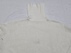Sueter Turtle Neck Mujer Extra Chica Color Beige Turtle Neck
