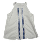 Blusa Vineyard Vines Azulnaranja Cuadriculada Mujer Talla 0