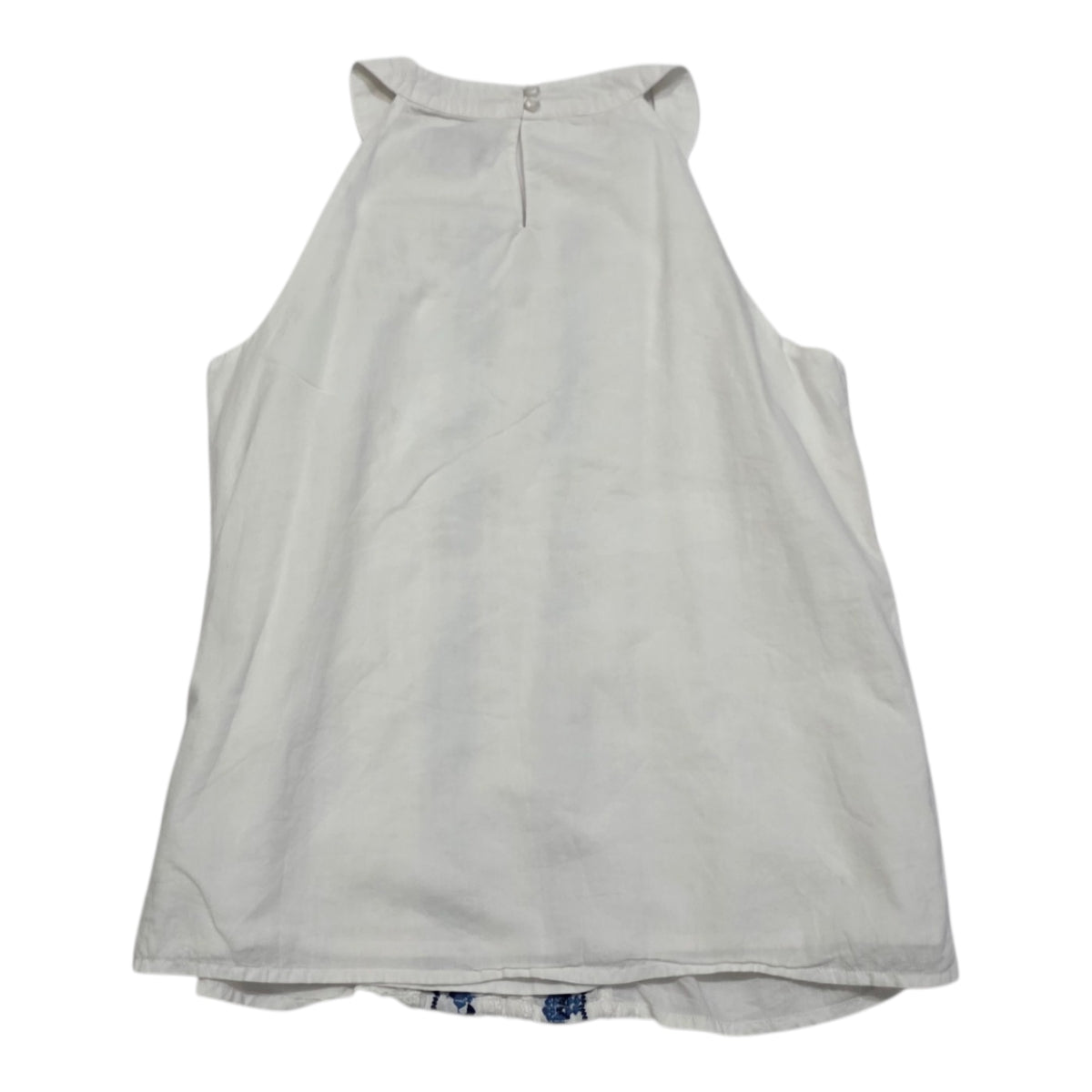 Blusa Vineyard Vines Mujer Talla 0 Sin Mangas Color Blanco