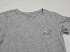 Playera Vineyard Vines Extra Chica Color Gris Manga Corta