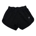 Short Gymshark Color Negro Extra Chico De Mujer