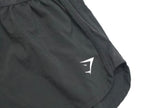 Short Gymshark Color Negro Extra Chico De Mujer