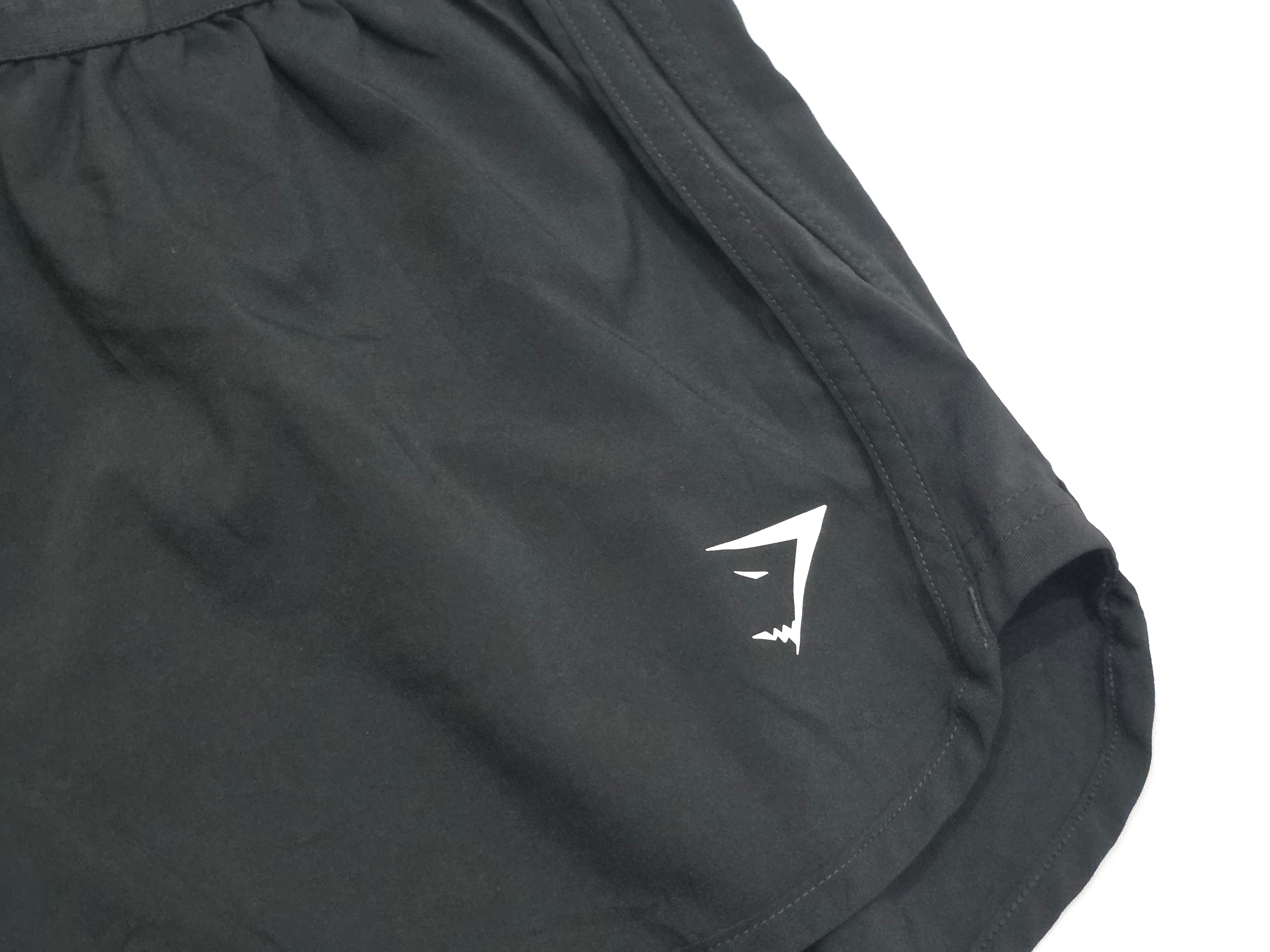 Short Gymshark Color Negro Extra Chico De Mujer