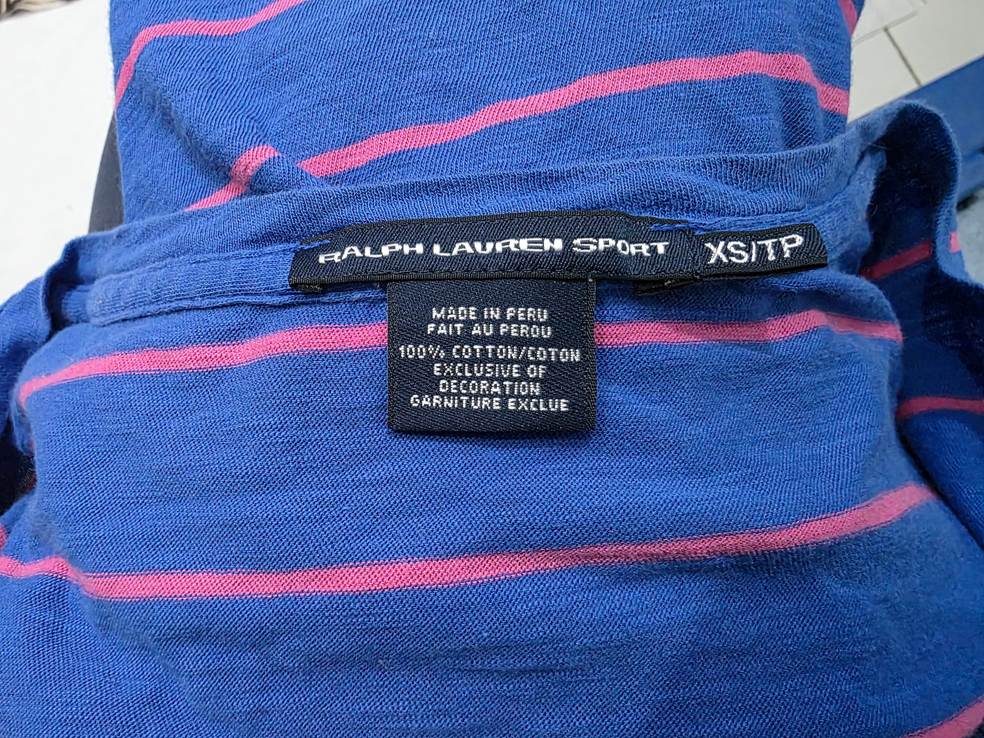 Playera Ralph Lauren Sport De Mujer Extra Chica Manga Larga
