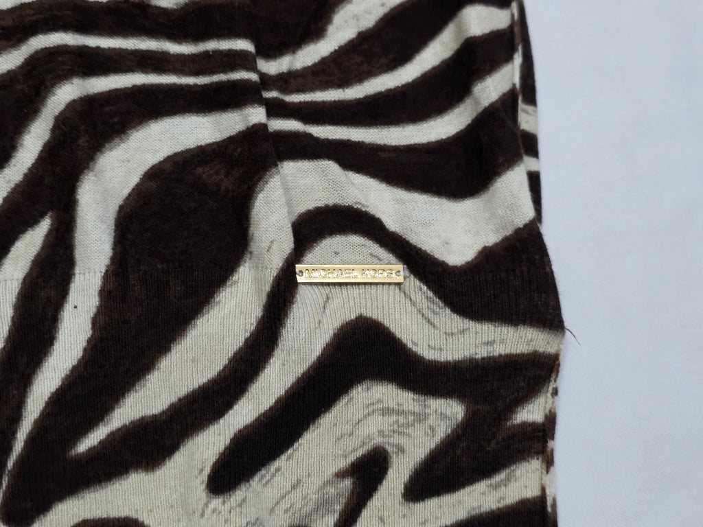 Sueter Ligero Michael Kors De Mujer Talla Chica Cafe/beige